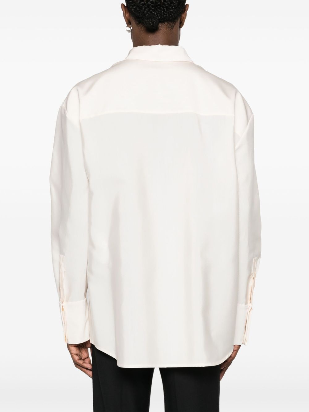faille button-up shirt - 4