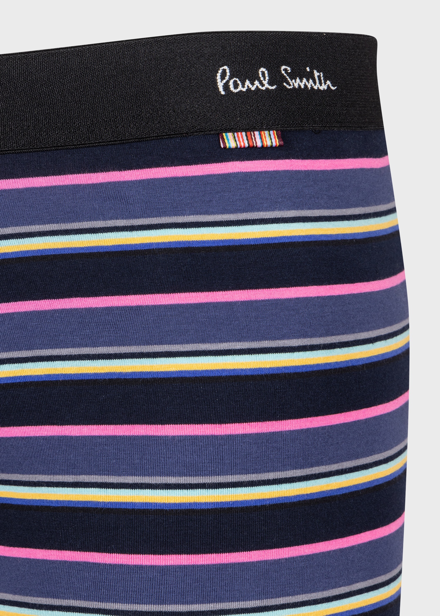 Blue And Pink Stripe Boxer Briefs - 3