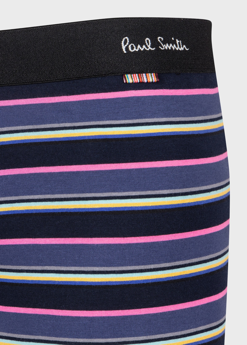 Blue And Pink Stripe Boxer Briefs 3