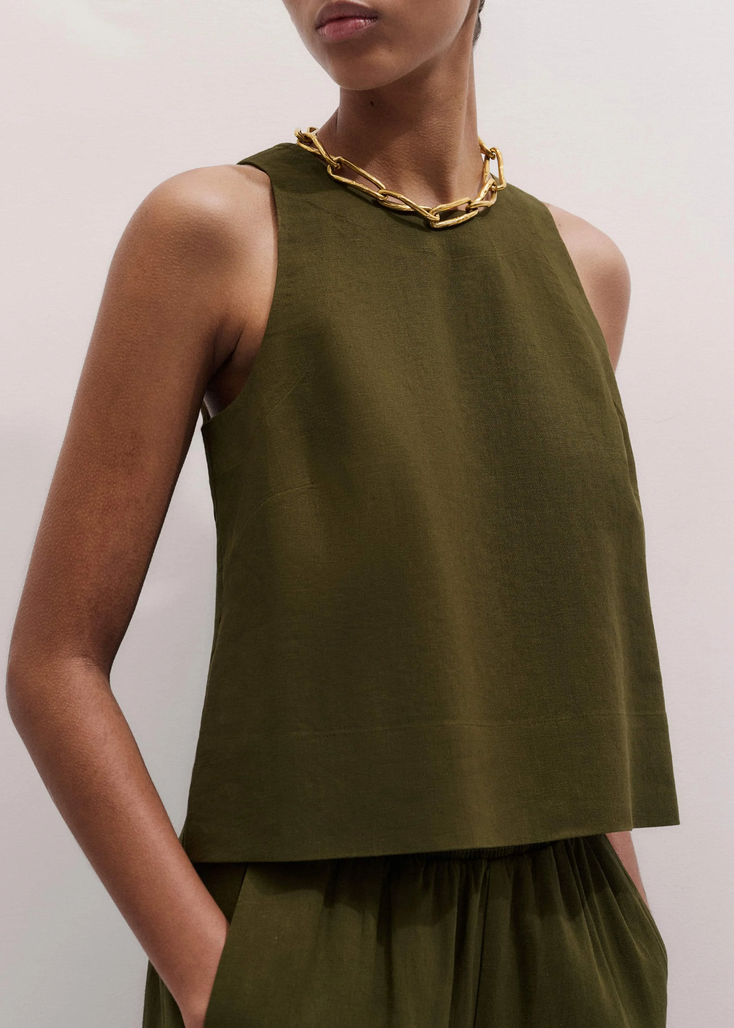 Shell Crop Top - 1