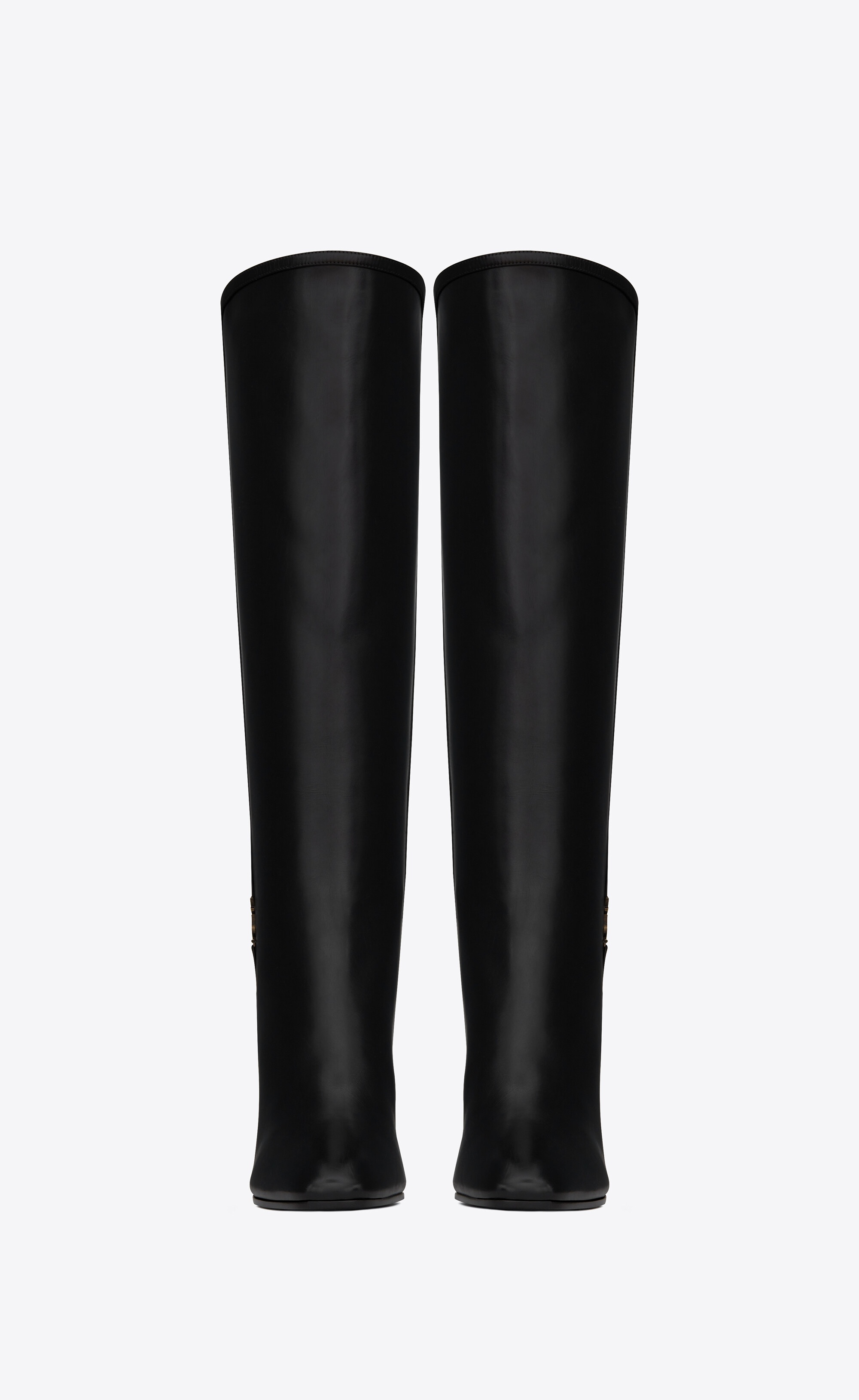 jane monogram boots in smooth leather - 3