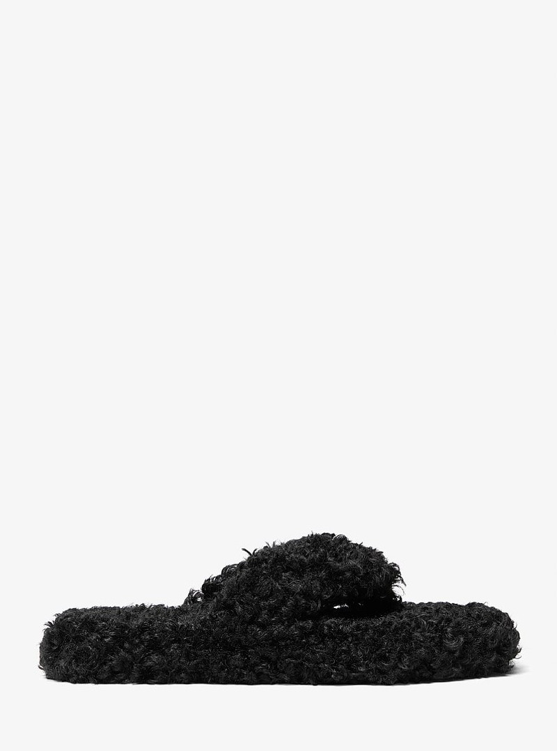 Alani Faux-Fur Flip Flop 1