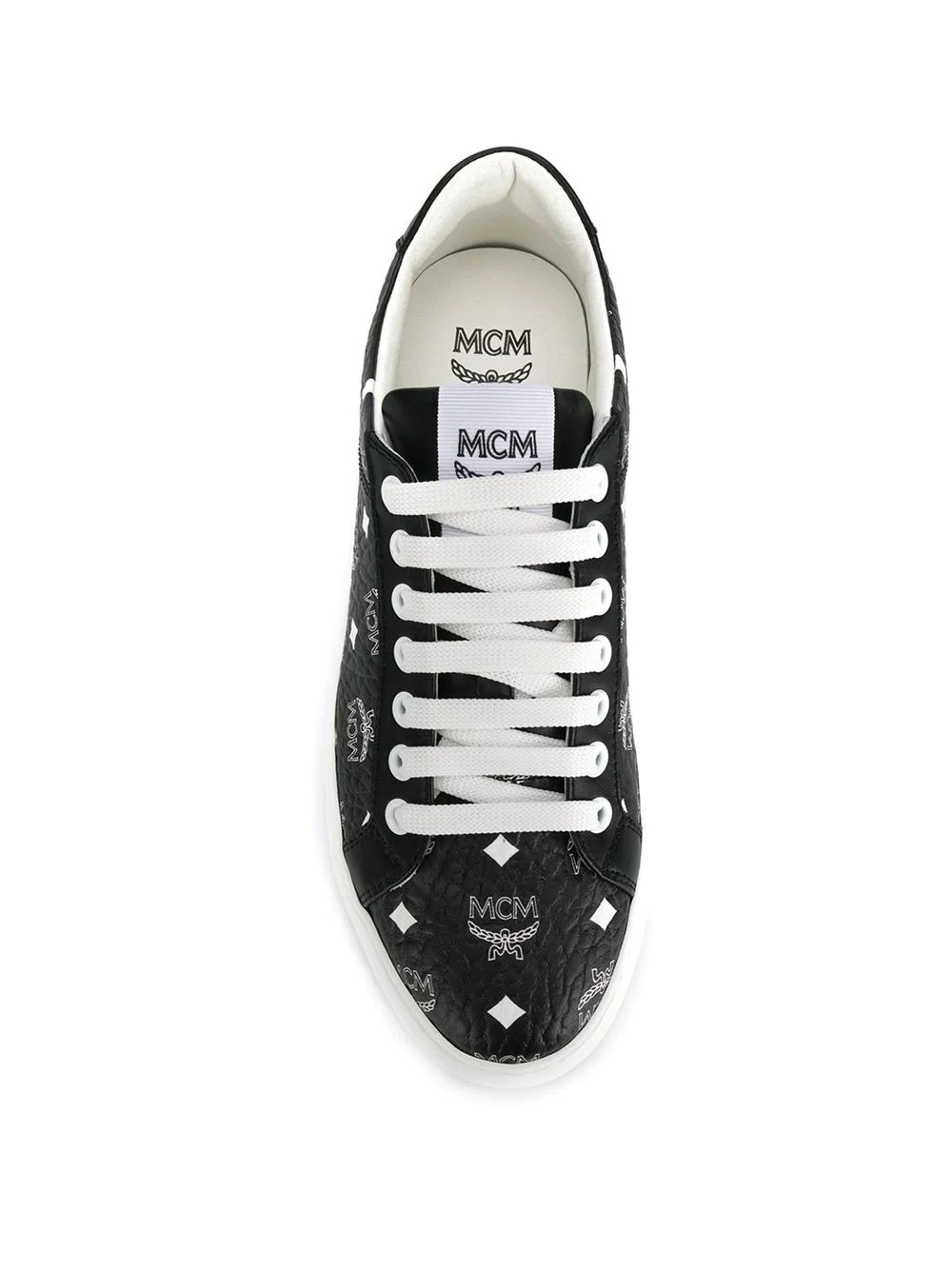 logo low-top sneakers - 4