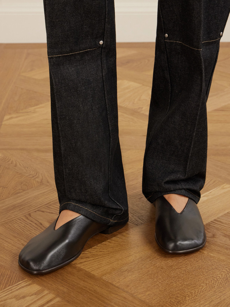 Lemaire Glove Leather Ballet Flats outlook