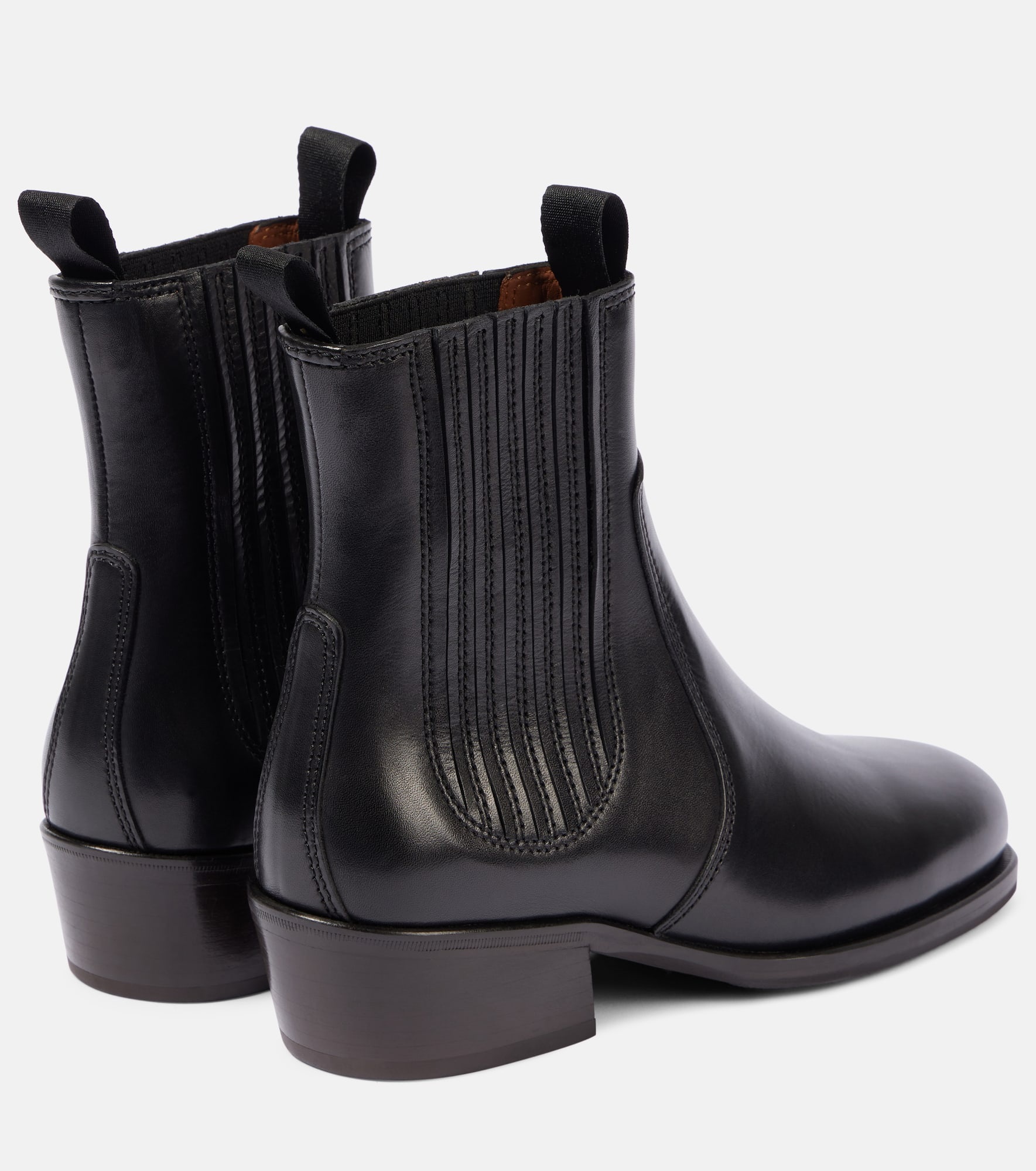 Leather Chelsea boots - 2