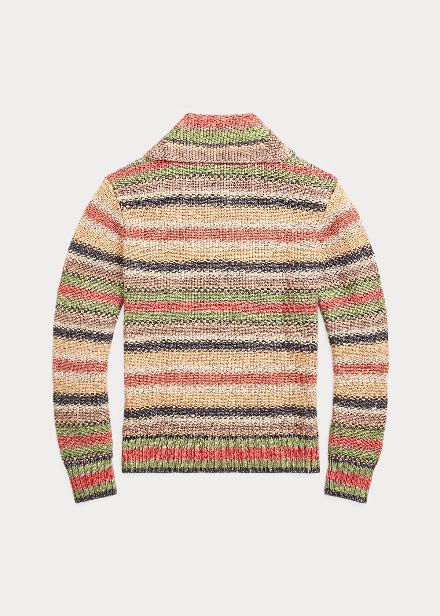 Striped Linen-Blend Sweater