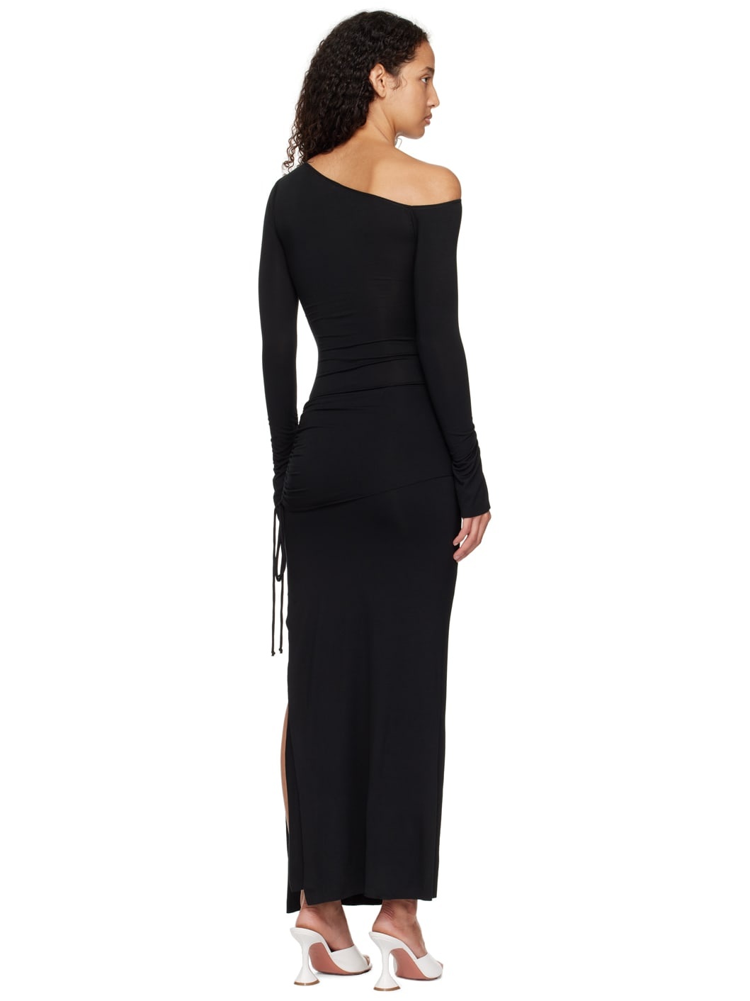 Black Elissa Maxi Dress - 3