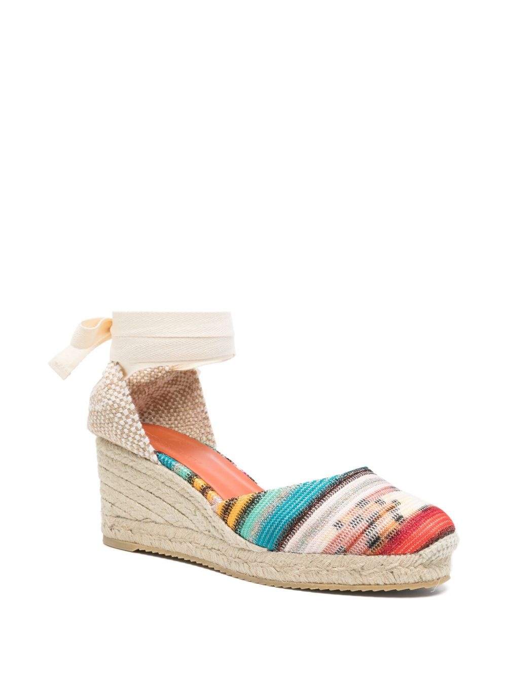 65mm knitted espadrilles - 2