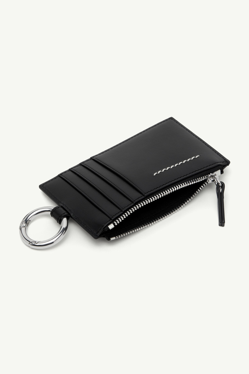 Leather zip wallet 5