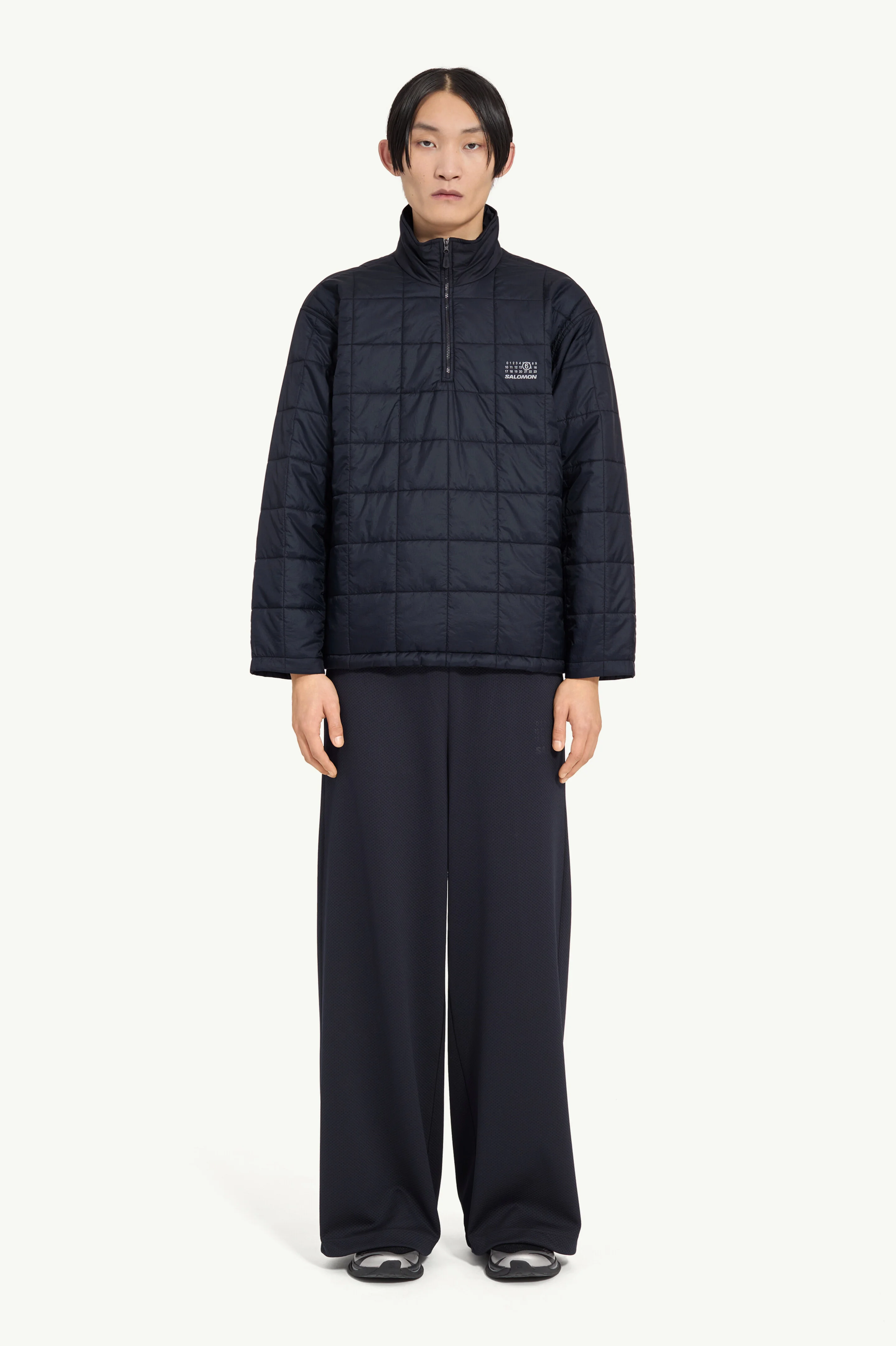 MM6 x Salomon insulated half zip pullover - 1