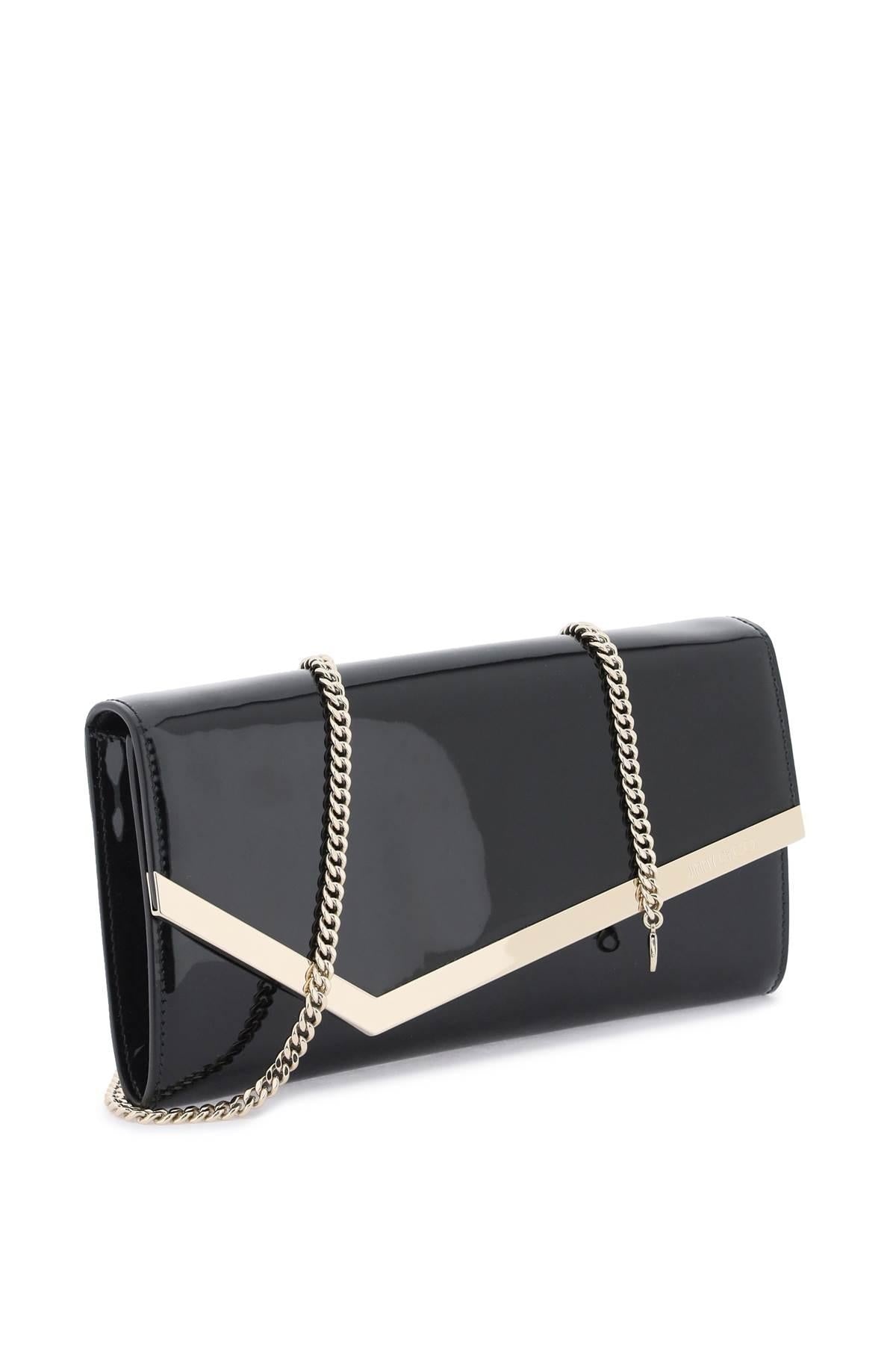 Patent leather Emmie clutch - 4