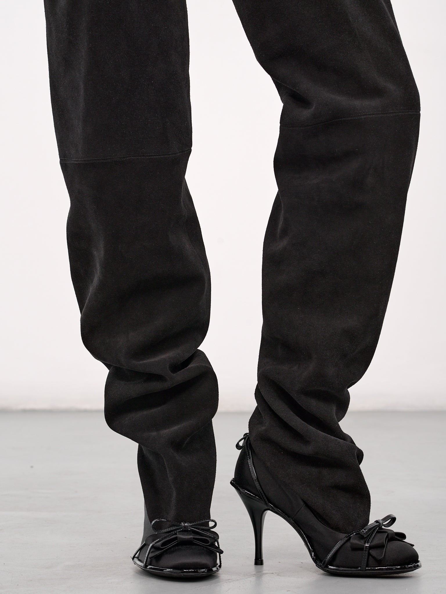 Double Thigh High Tall Boots - 3