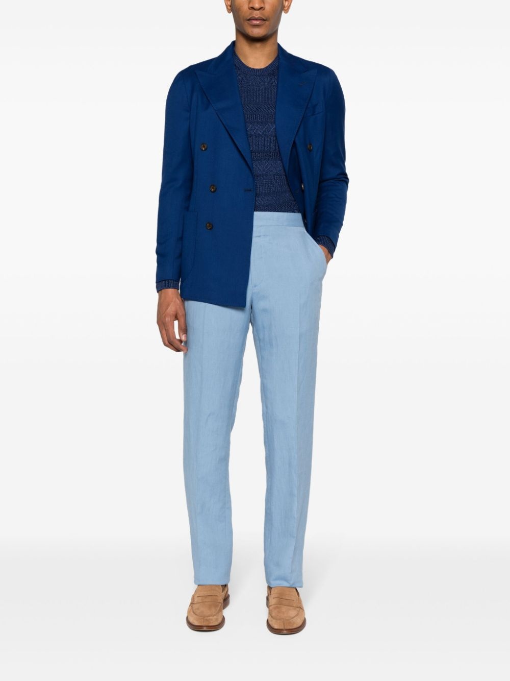 mid-rise tailored trousers - 2