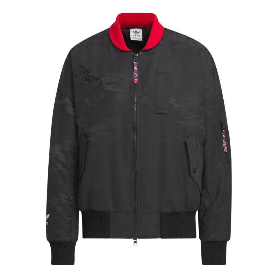 (WMNS) adidas Originals STLE PAD Jackets Asia Sizing 'Black' IX4219 - 1