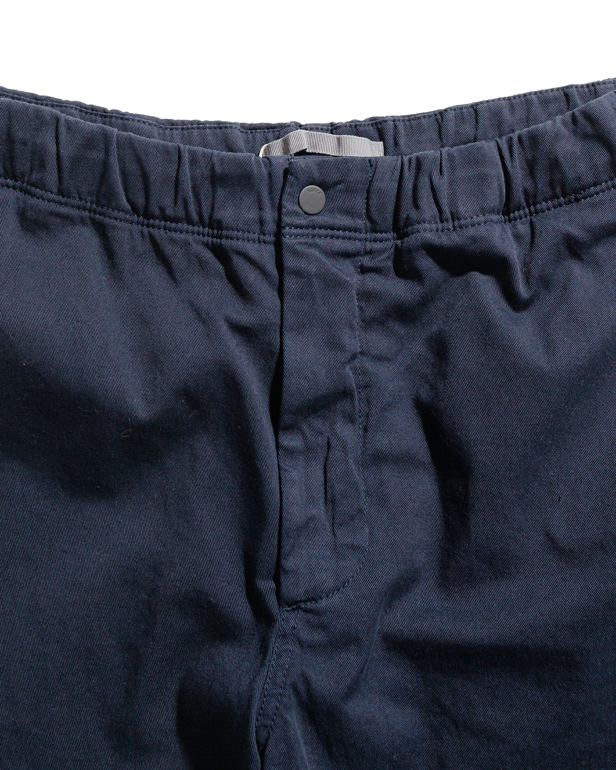 Ezra Stretch Twill Shorts Dark Navy - 5