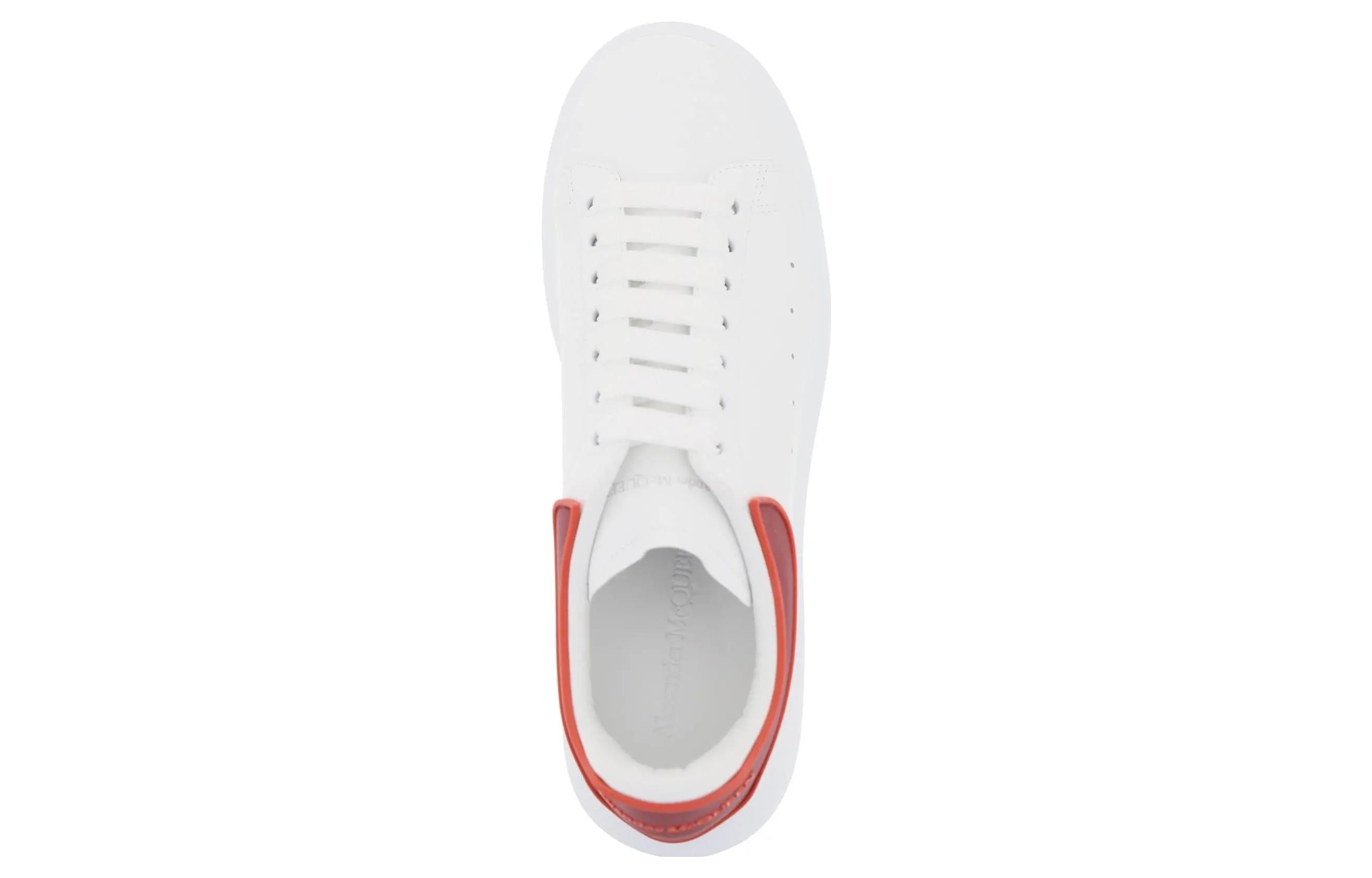 Alexander McQueen Larry Sneakers 'White Red' 727394WHXMT8730 - 3