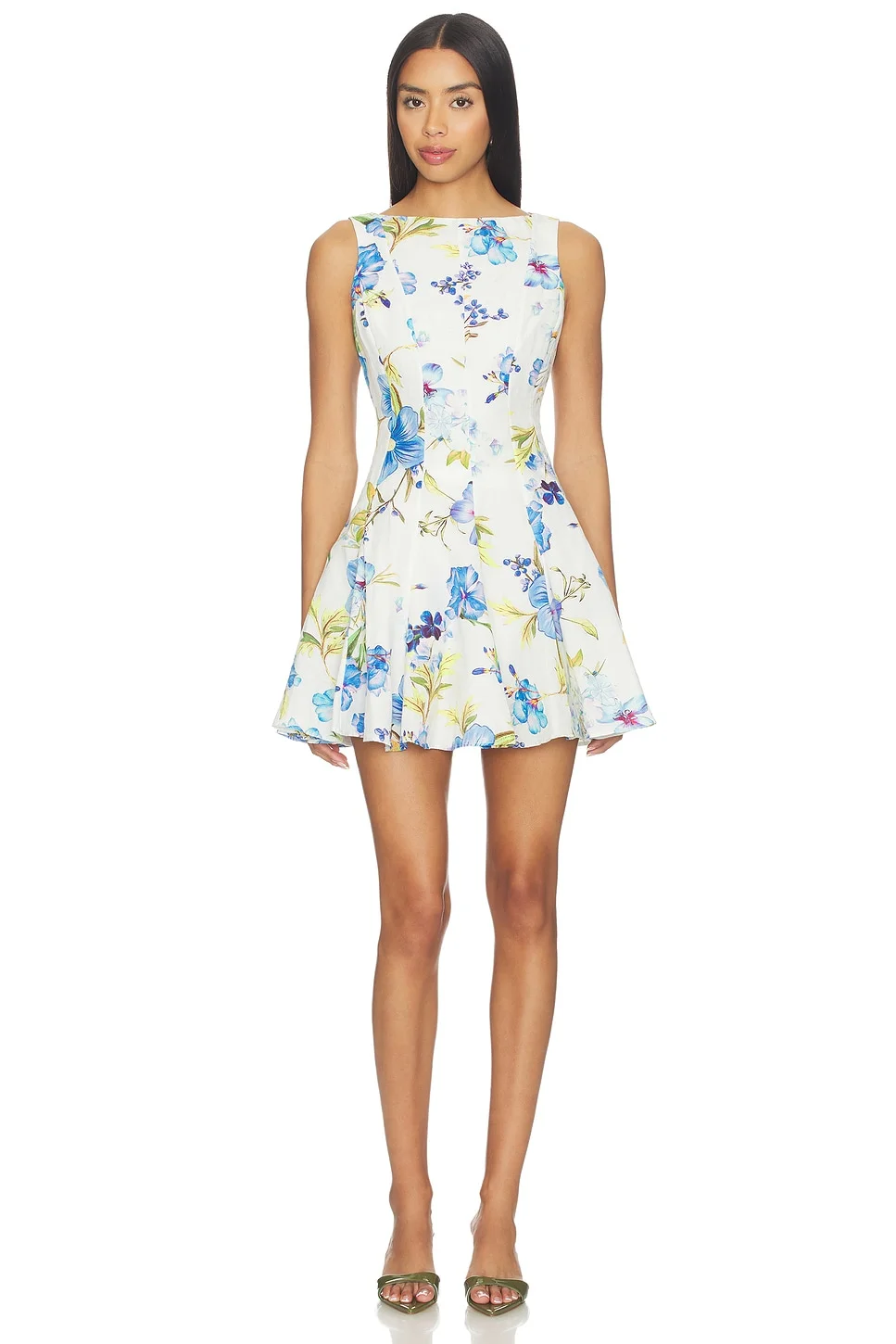 Skater Short Dress - 1