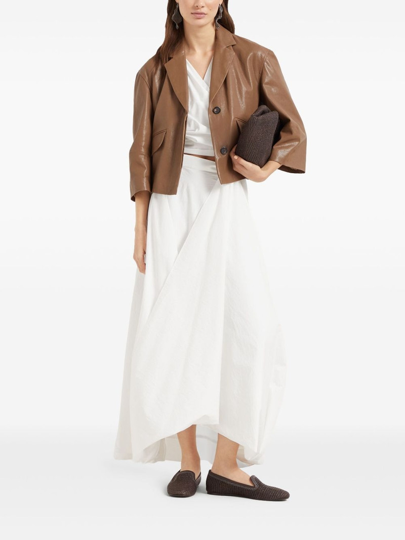 Brunello Cucinelli Monili-embellished blouse outlook