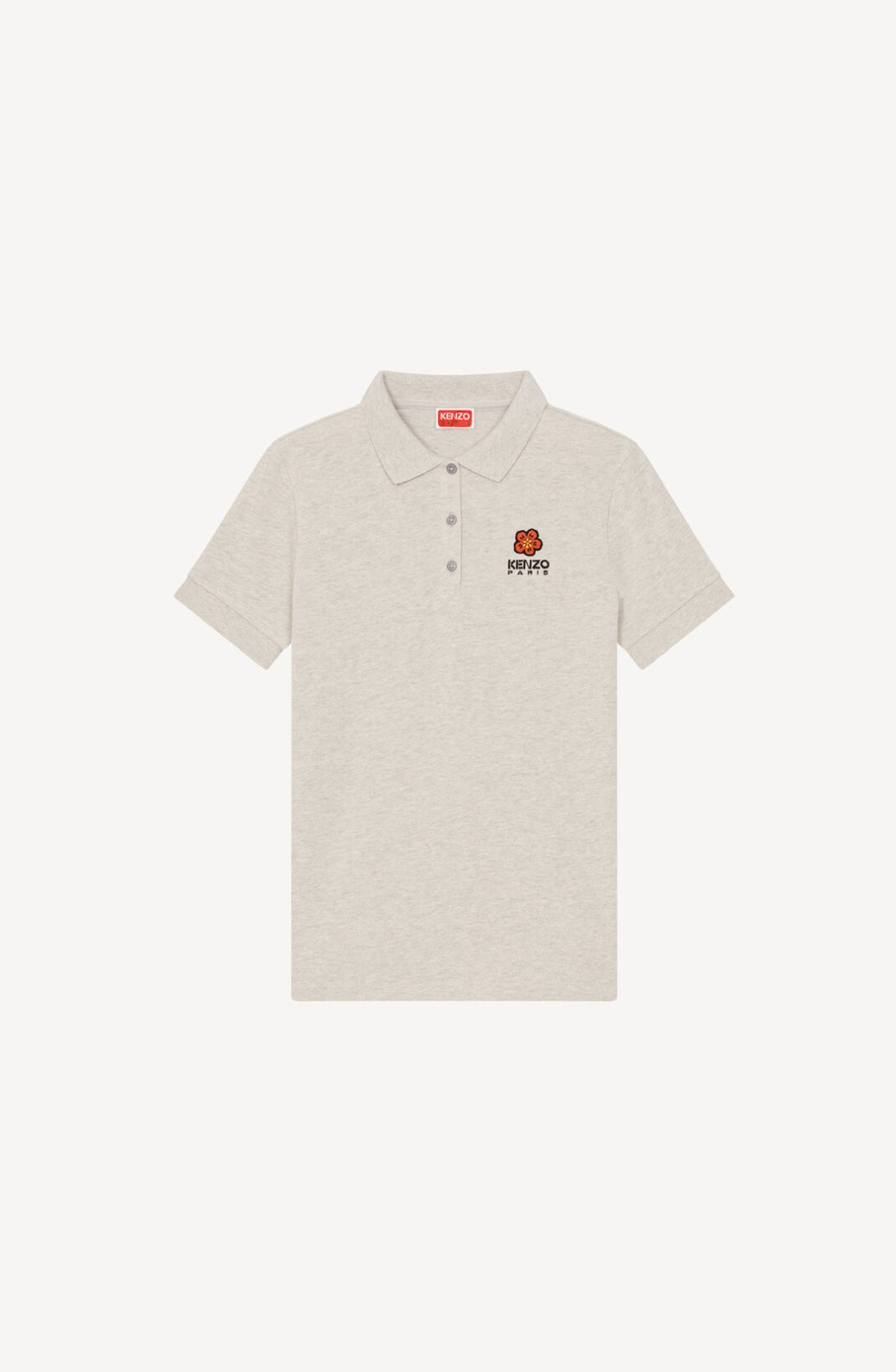 'BOKE FLOWER' Crest polo shirt - 1