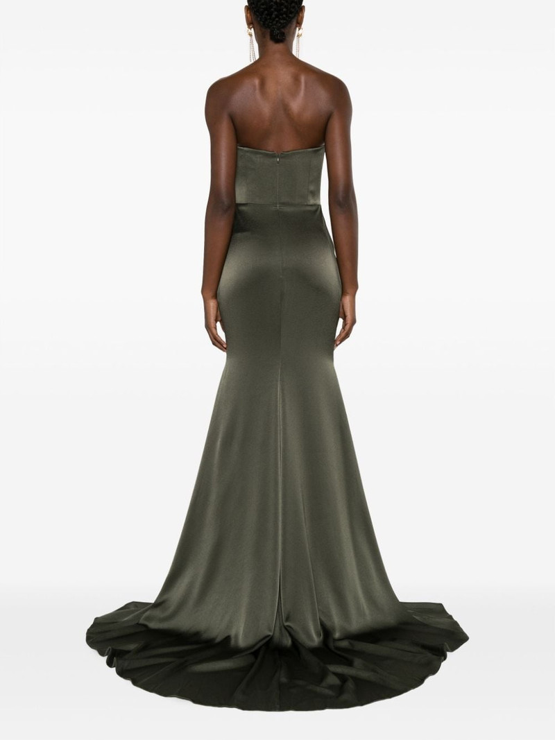 strapless floor-length gown 4