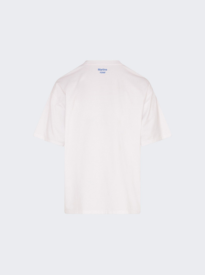 Martine Rose Oversized T-shirt White outlook