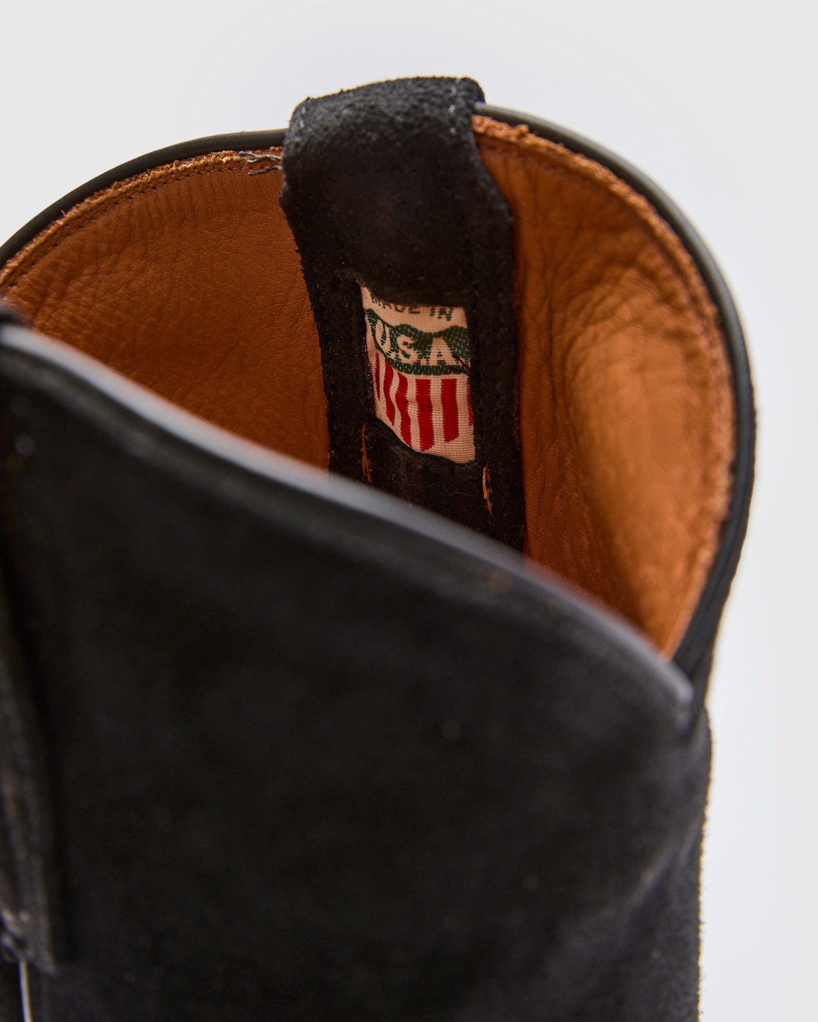 Walker Boot in Black Roughout - 10