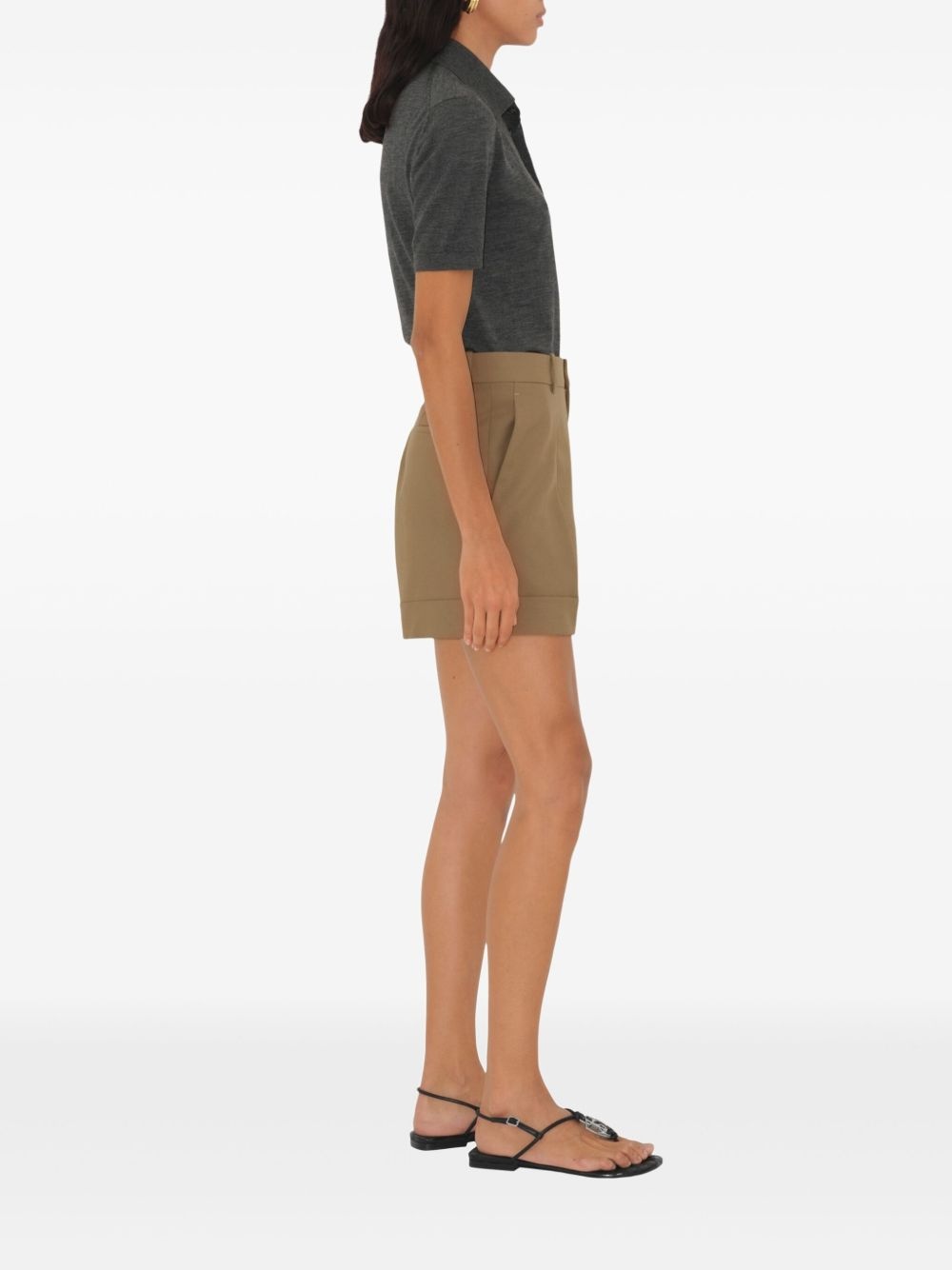 wool shorts - 3