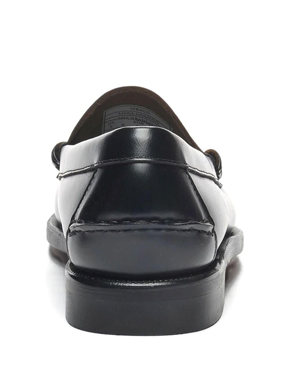 two-tone leather loafers - 2