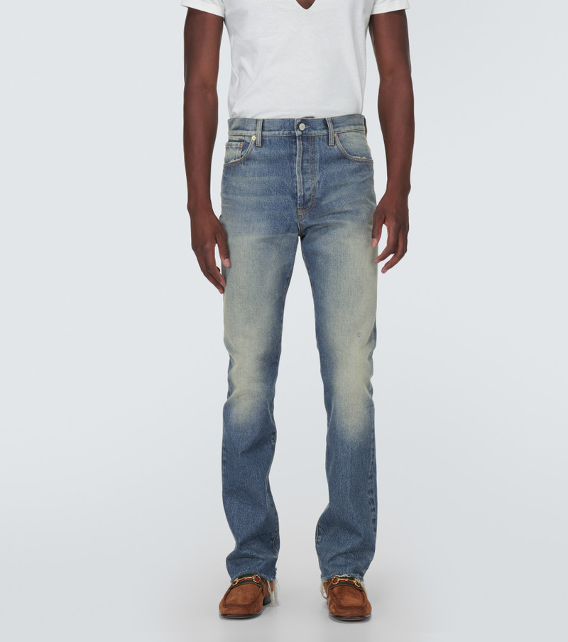 Denim pant 와 레이블 3