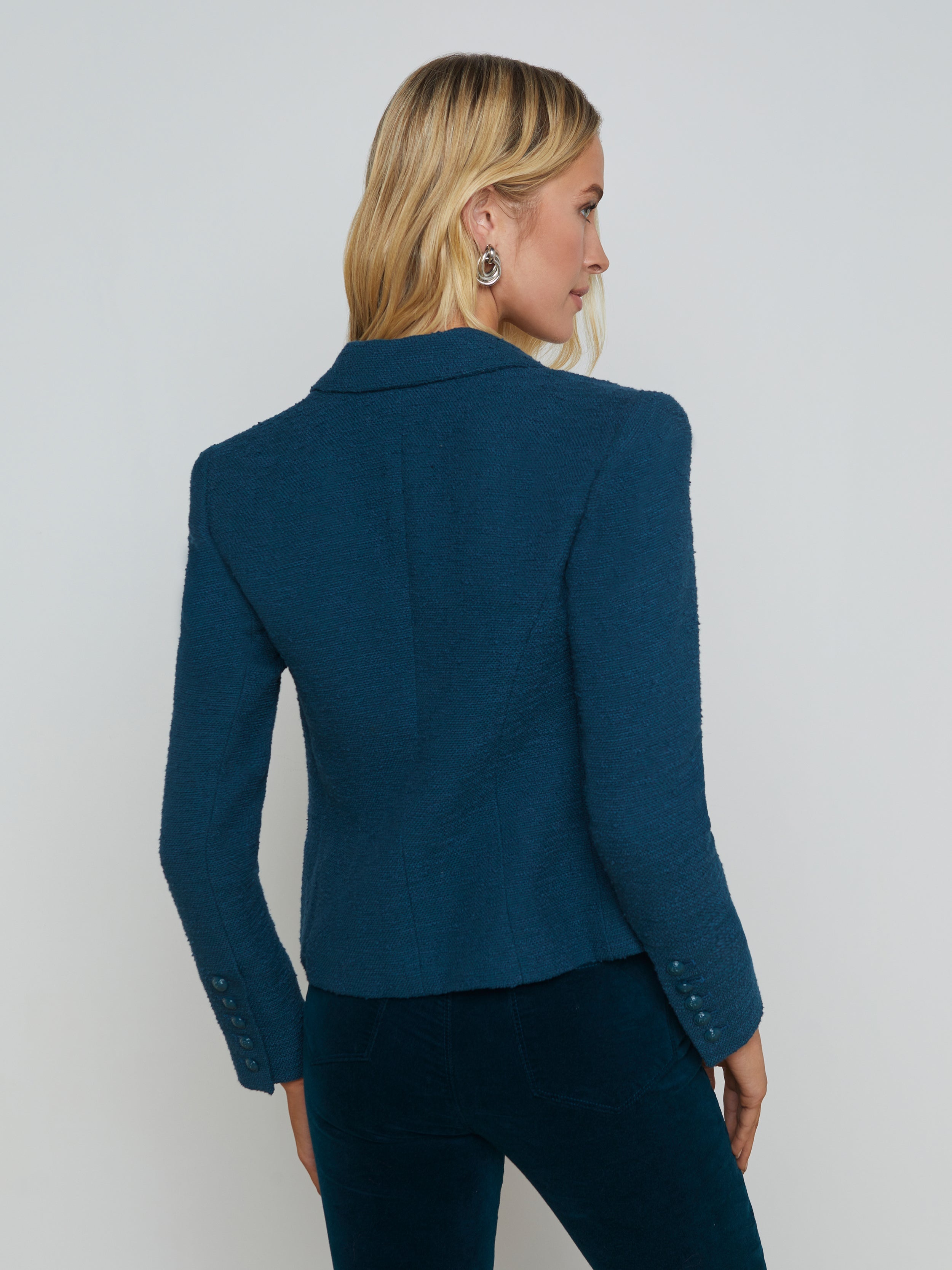 Brooke Open-Front Blazer - 6