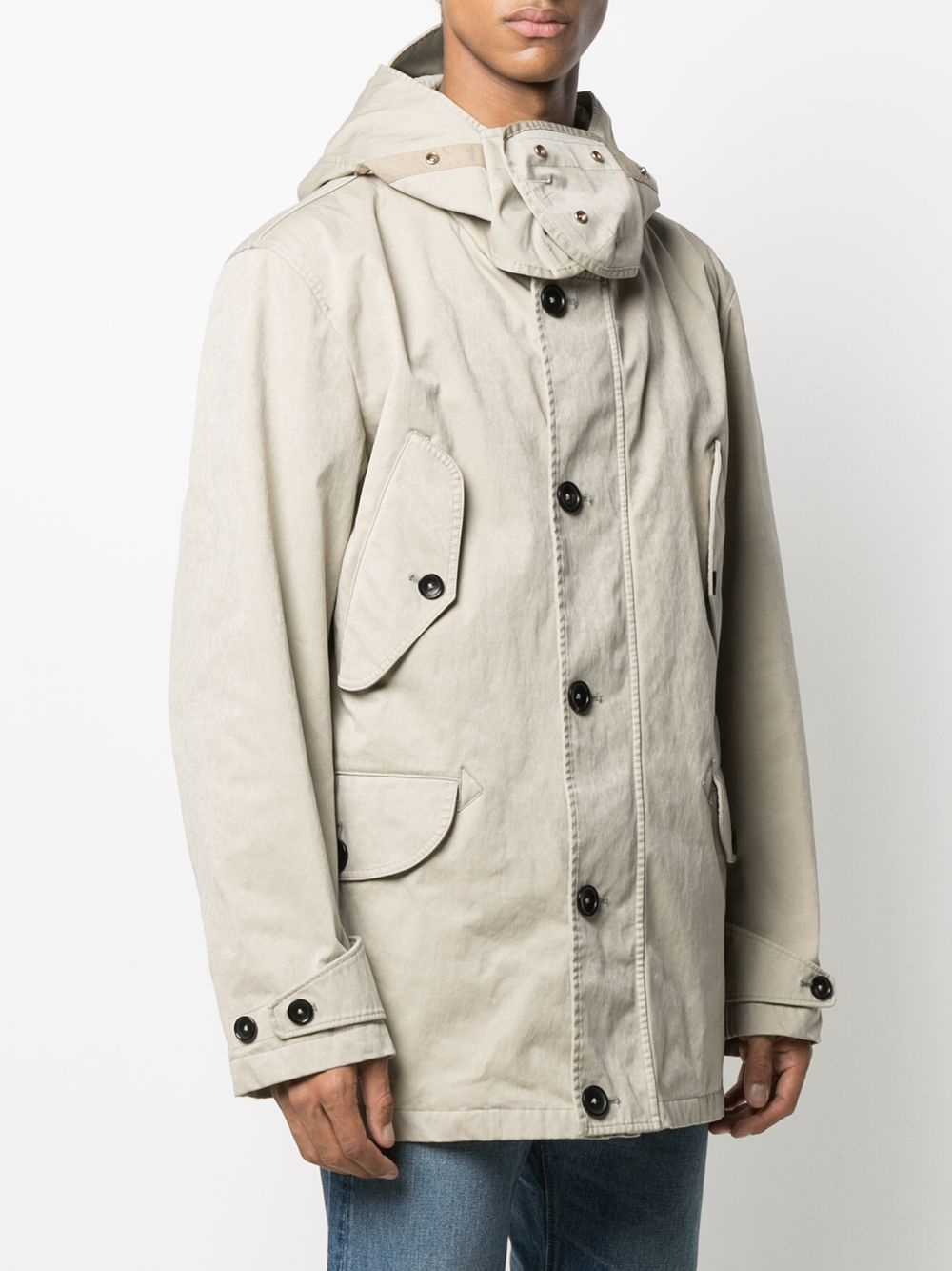 hooded duffle coat - 3