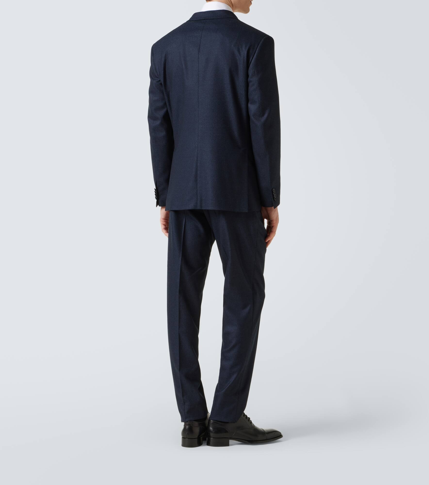 Herringbone wool flannel suit - 3