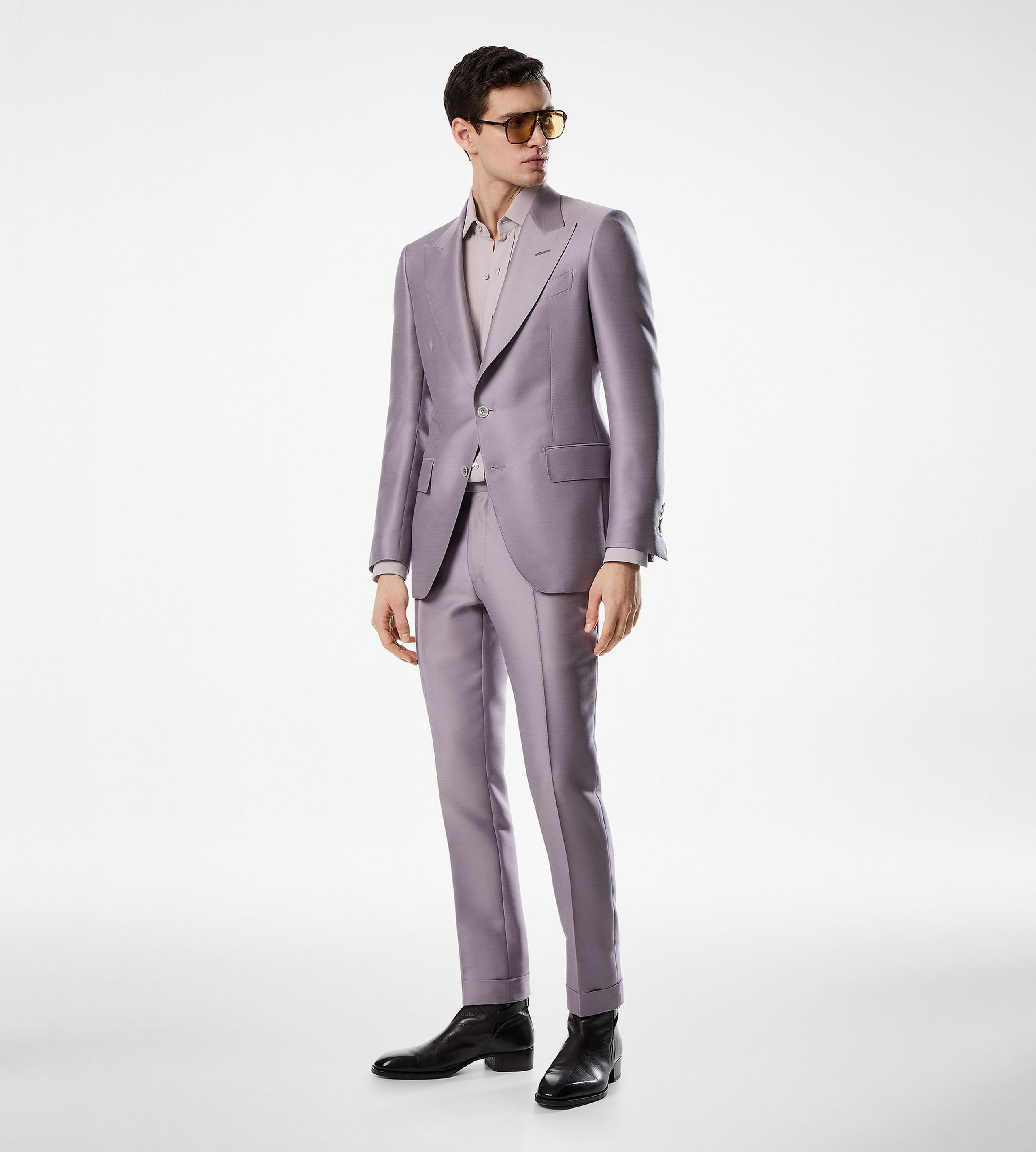 MOHAIR SILK TWILL DYLLAN JACKET - 2