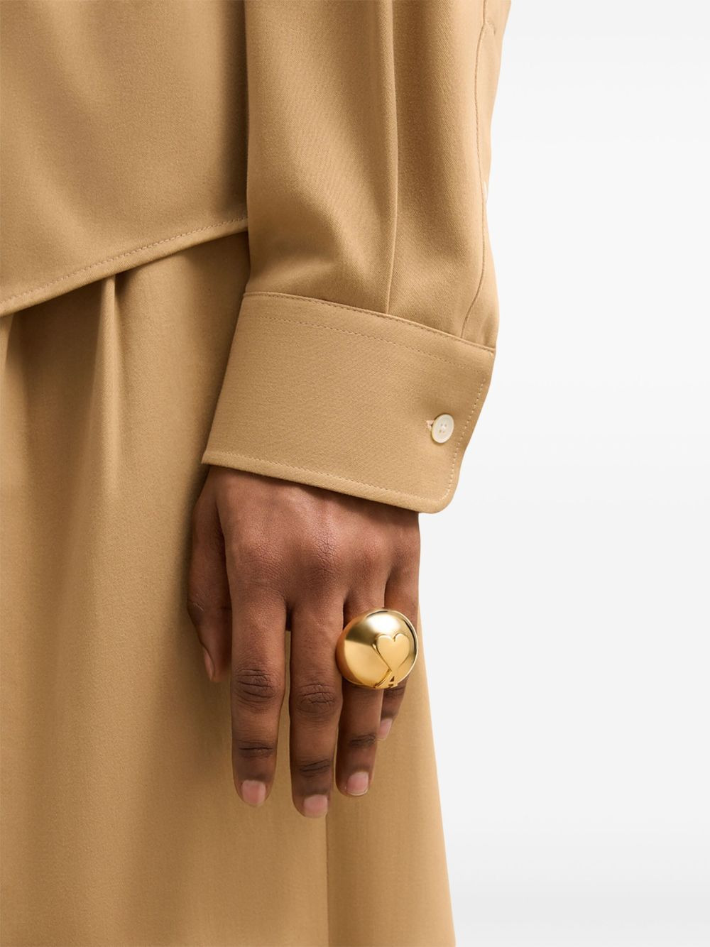 AMI DE COEUR DOMED RING - 4