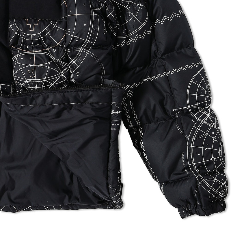 Marcelo Burlon County Of Milan Marcelo Burlon Allover Astral Nylon Down Jacket outlook