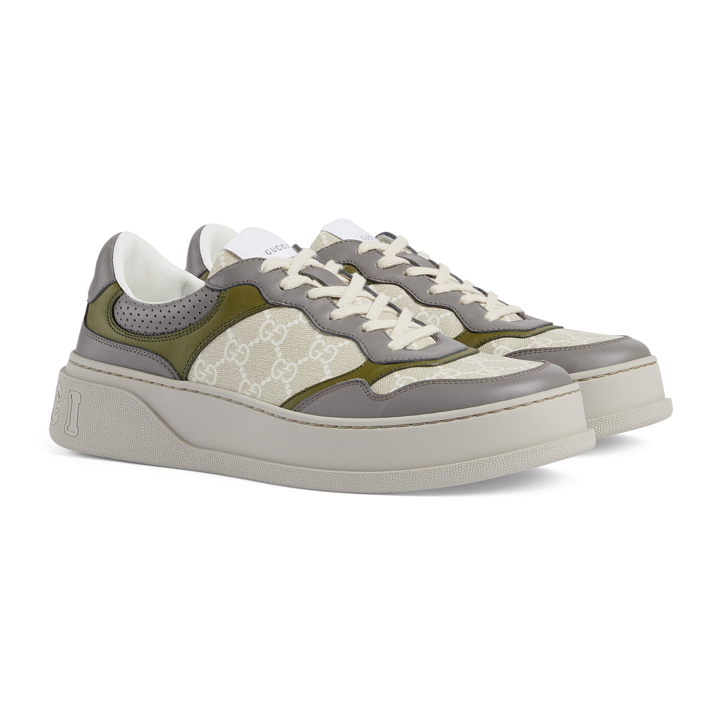GUCCI Gucci GG Leather Sneakers | jacquestine_boutique
