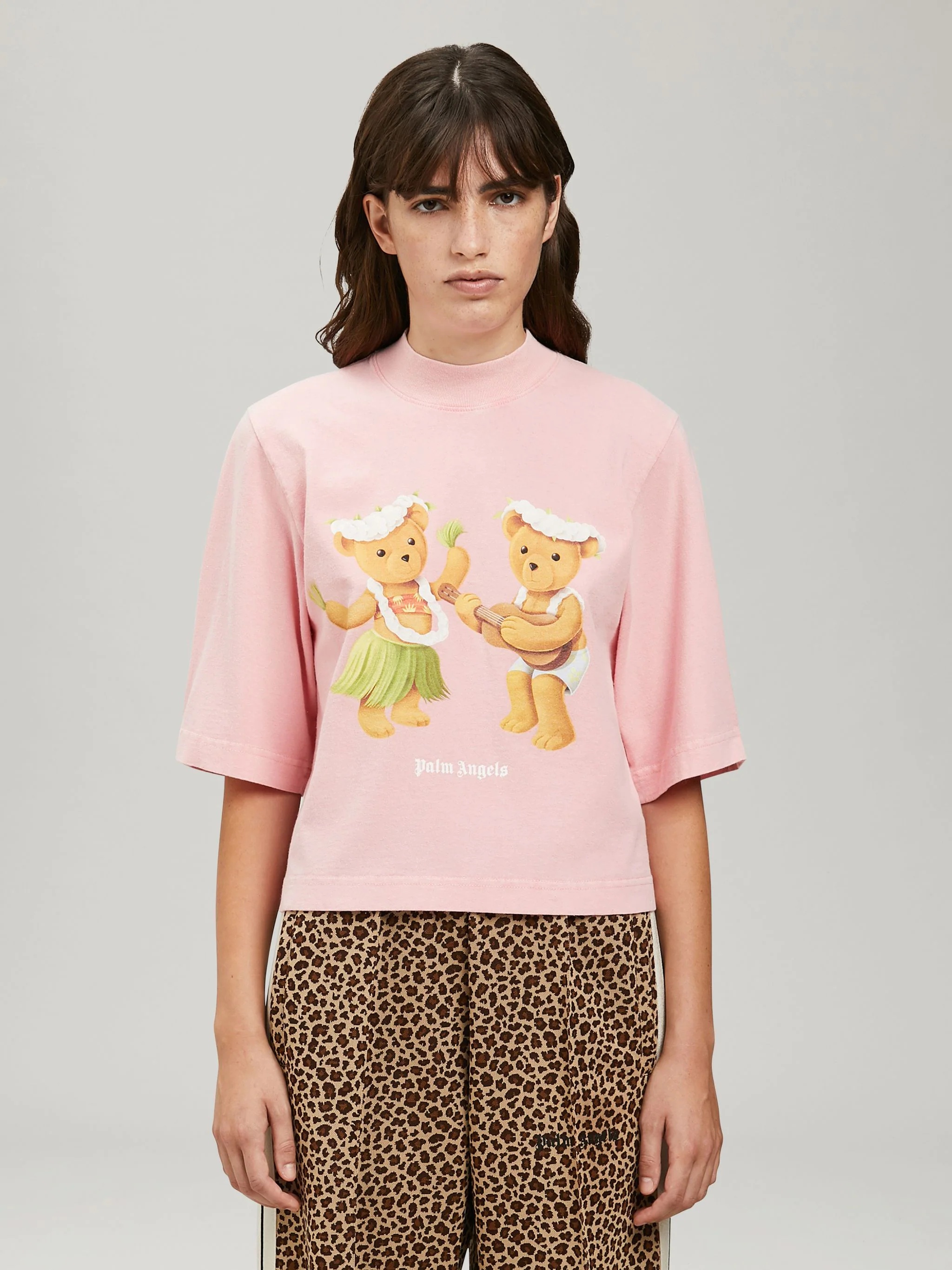 DANCING BEAR CROPPED T-SHIRT - 3