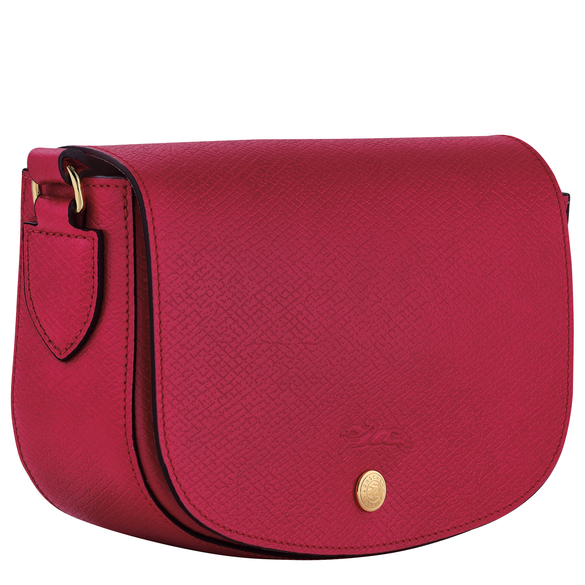 Épure S Crossbody bag Magenta - Leather - 3