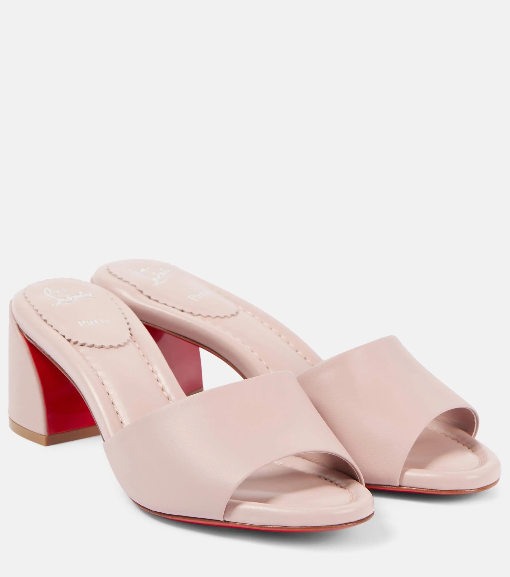 Jane 55 leather mules - 1