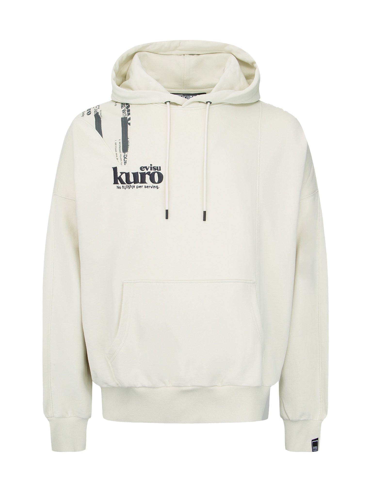 Logo Printed Pannel Hoodie - 10