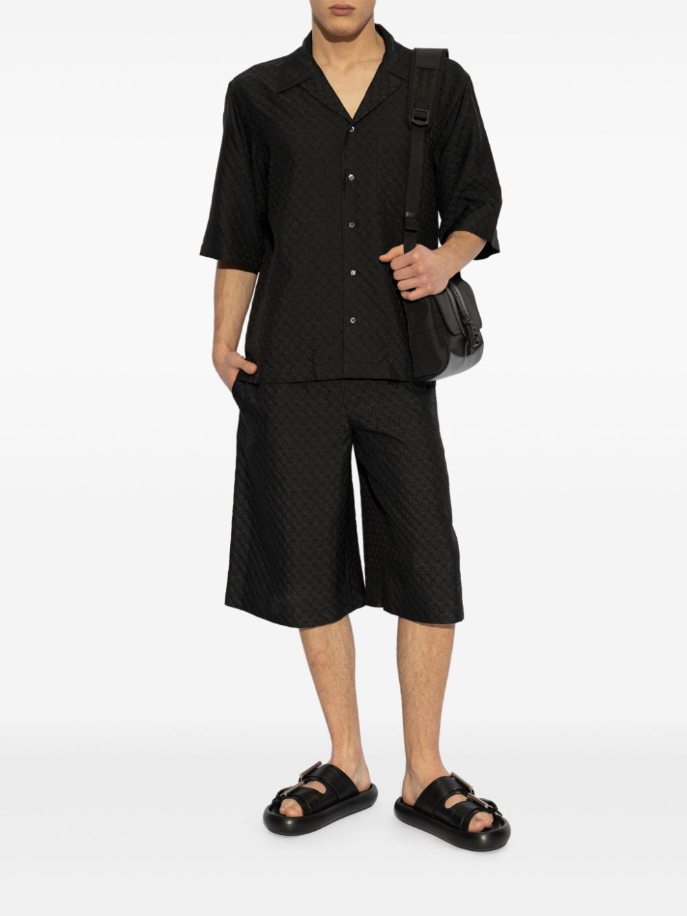 jacquard bermuda shorts - 2