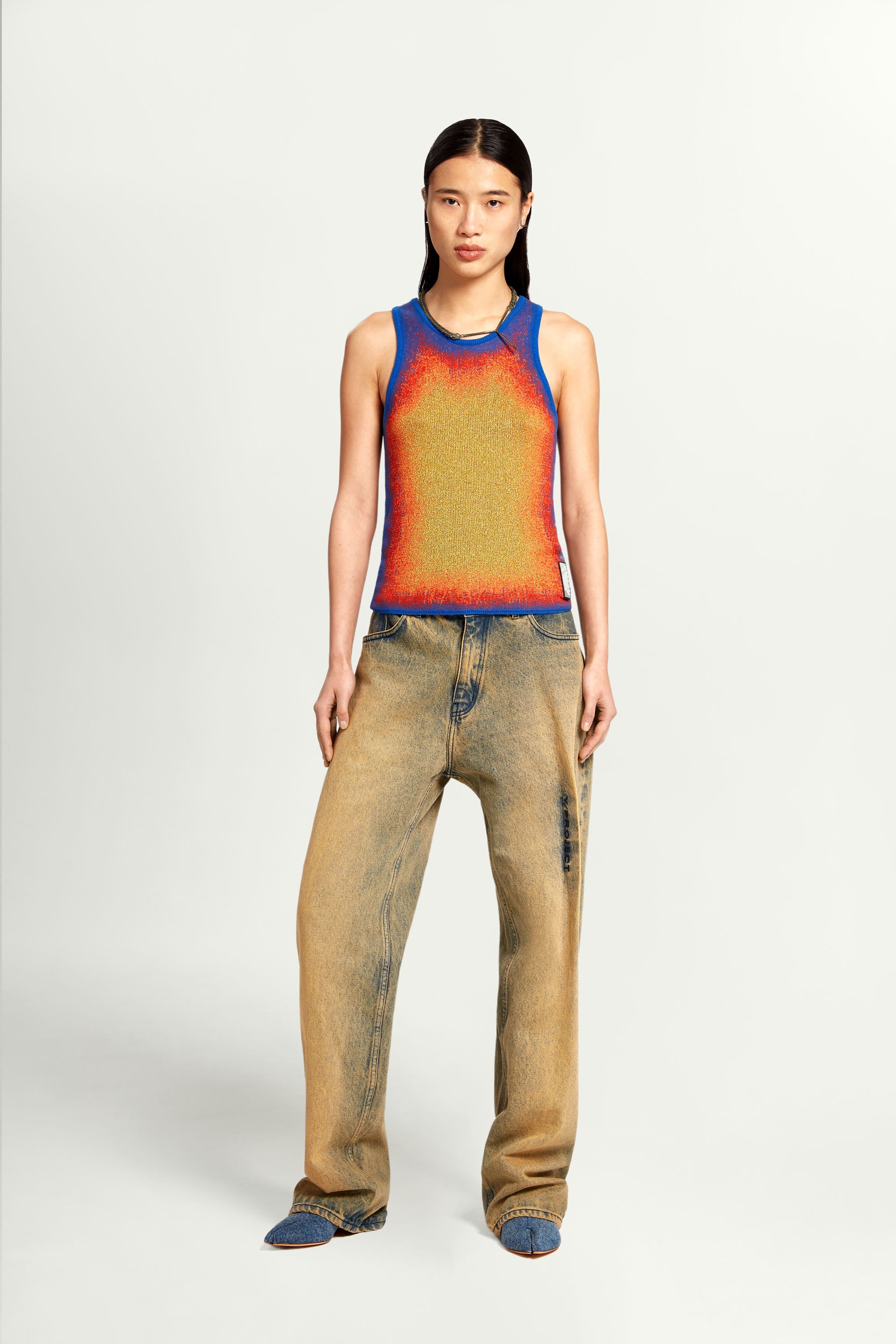 Gradient Knit Tank Top - 2