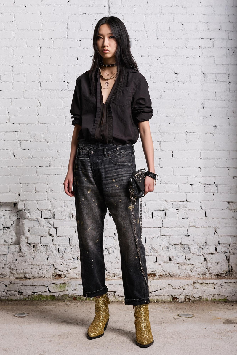 FOLDOUT SHIRT - BLACK OVERDYE 3