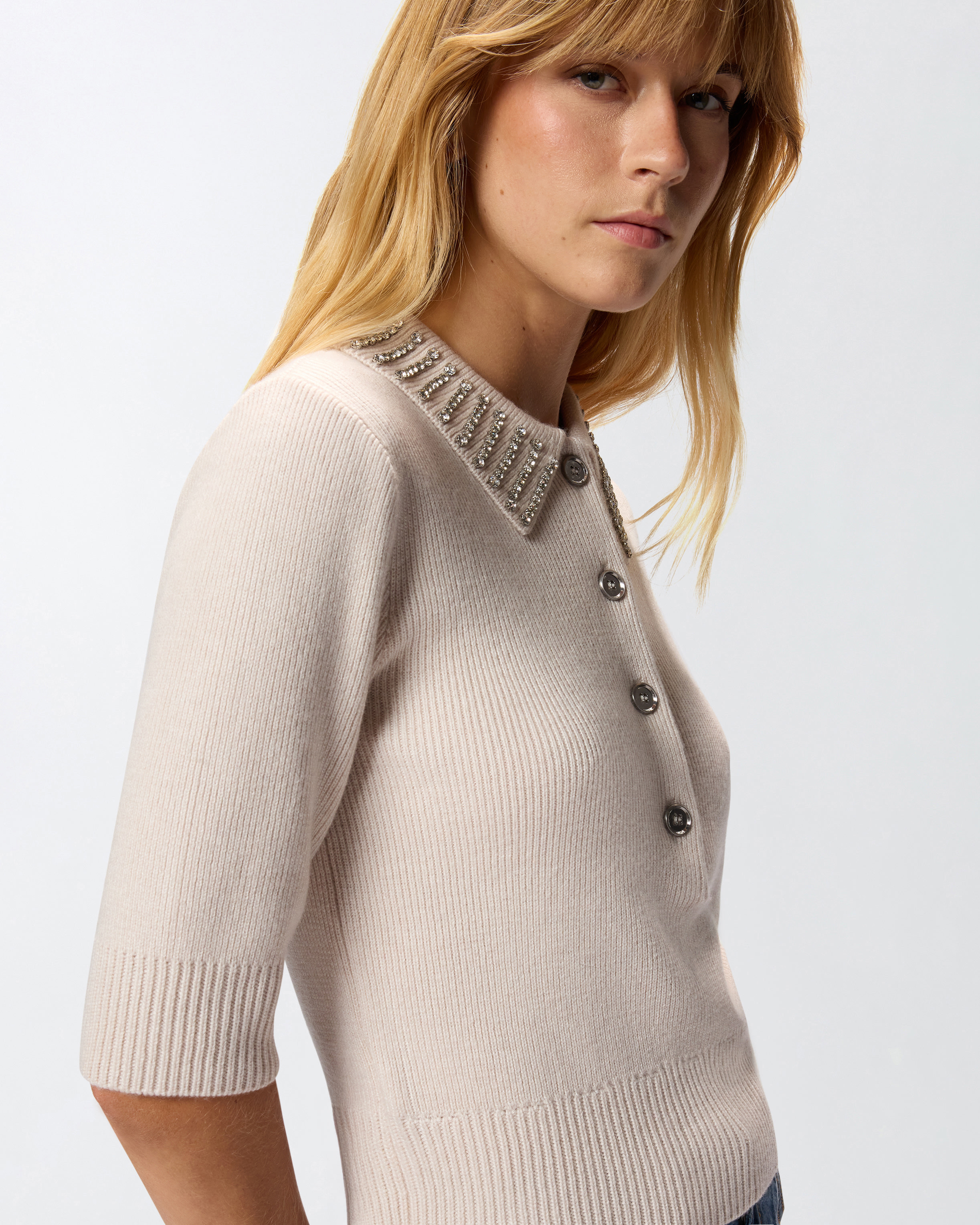 POLO-STYLE SWEATER - 5