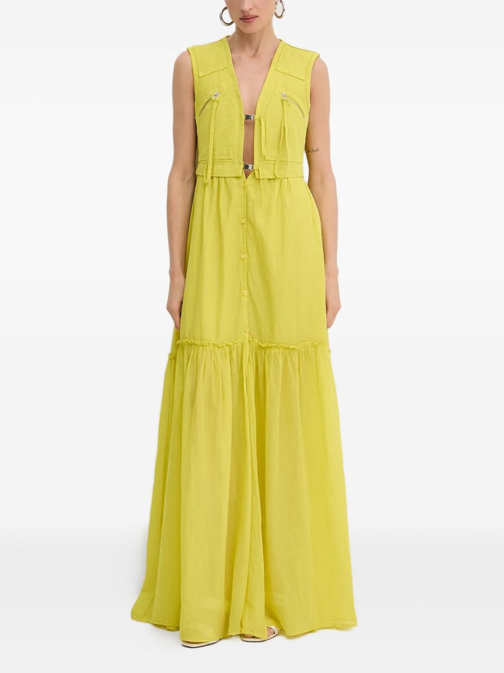 tiered maxi dress - 5