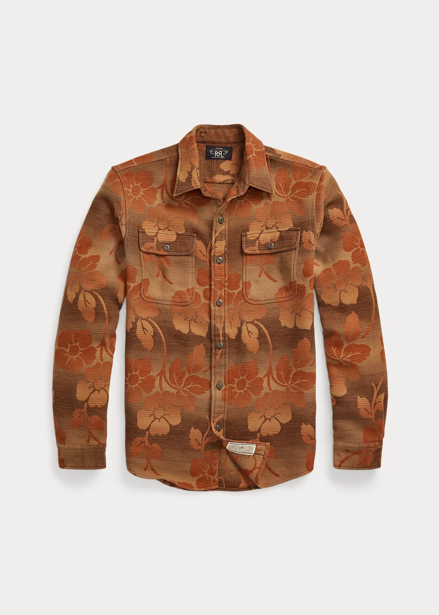 Floral Jacquard Workshirt - 1