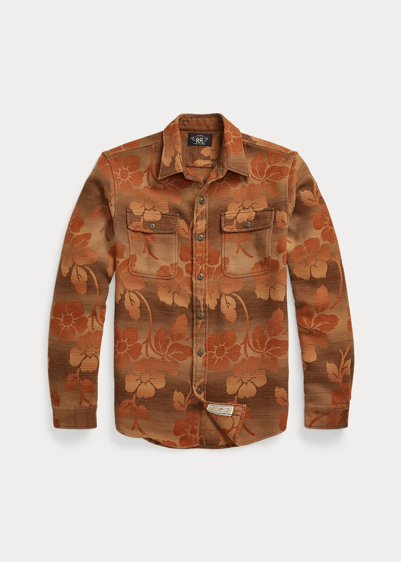 Floral Jacquard Workshirt 1