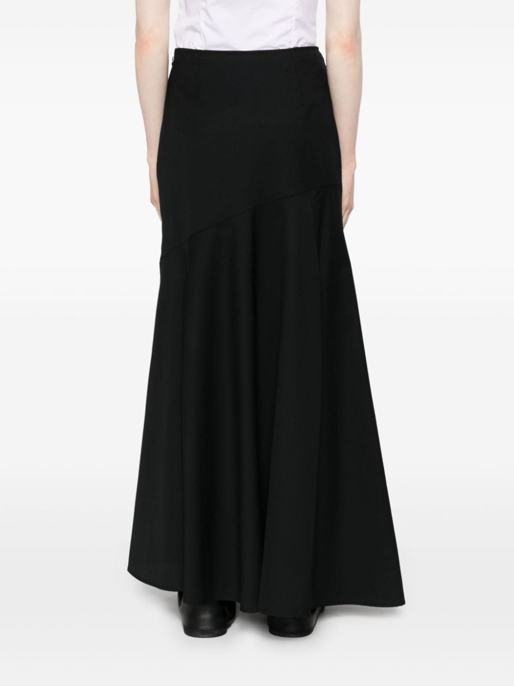 bias-cut maxi skirt - 4