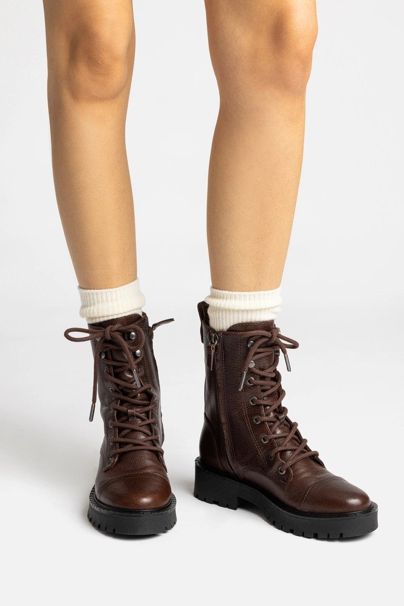 Larroudé Trinity Boot In Brown Leather outlook