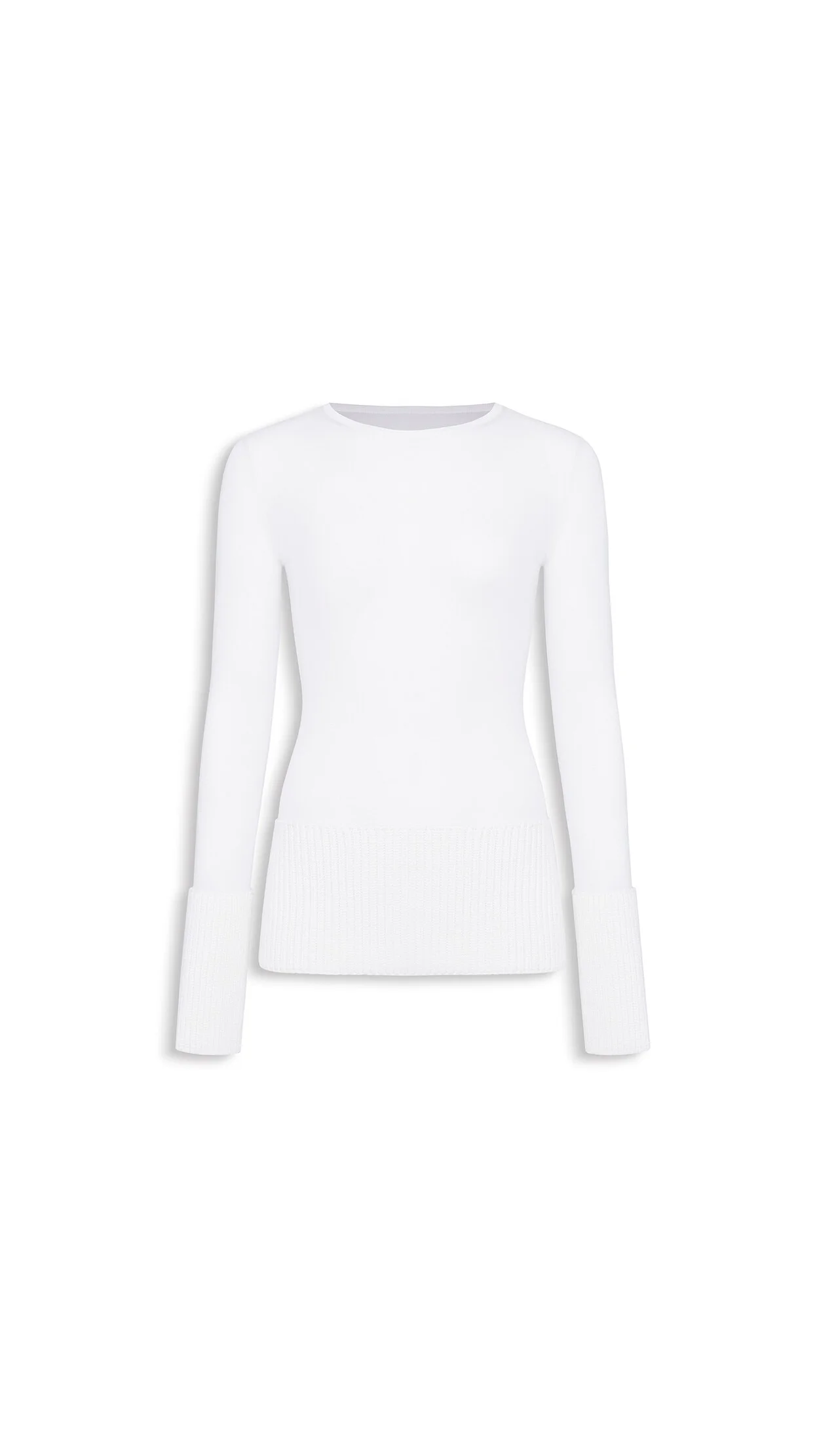 MERINO CREW NECK TOP - 1